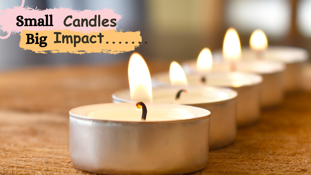Small Candles, Big Impact: The Art of Using Imvelo Tealights for Stylish Décor
