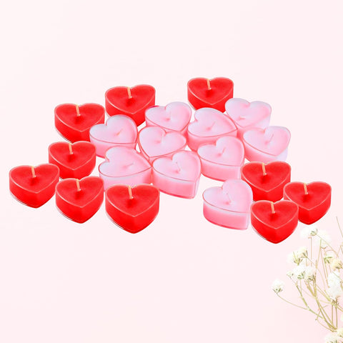 Puremazing by Imvelo Heart Tealight Candles for Valentines