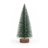 Christmas Tree with Snow | 15 cm Long, Trees | Tree with Wooden Base | Frosted Pine Tree