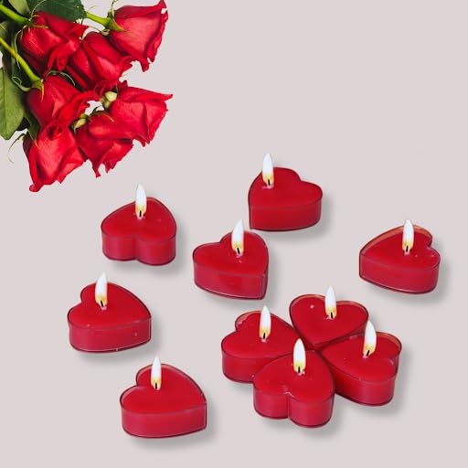 Puremazing by Imvelo Heart Tealight Candles for Valentines