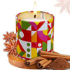 Puremazing Christmas Tin Jar Candles with Cotton Wick| Fragrance Candle Tin Jar | Burn time of Up to 30Hrs|Soy Candle
