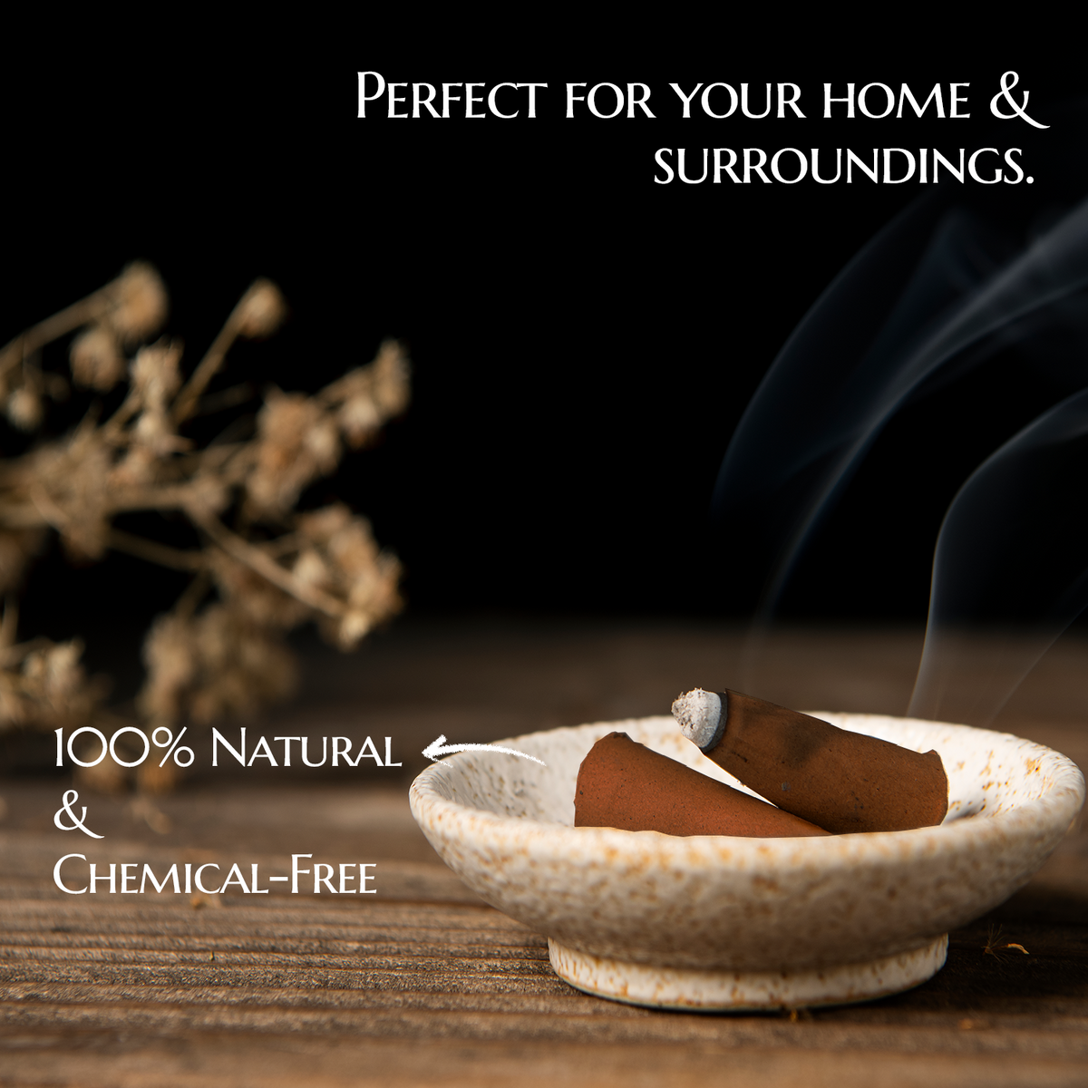 Puremazing Natural Incense Cones | Odor Chemicals Free | For Pooja & Festivals