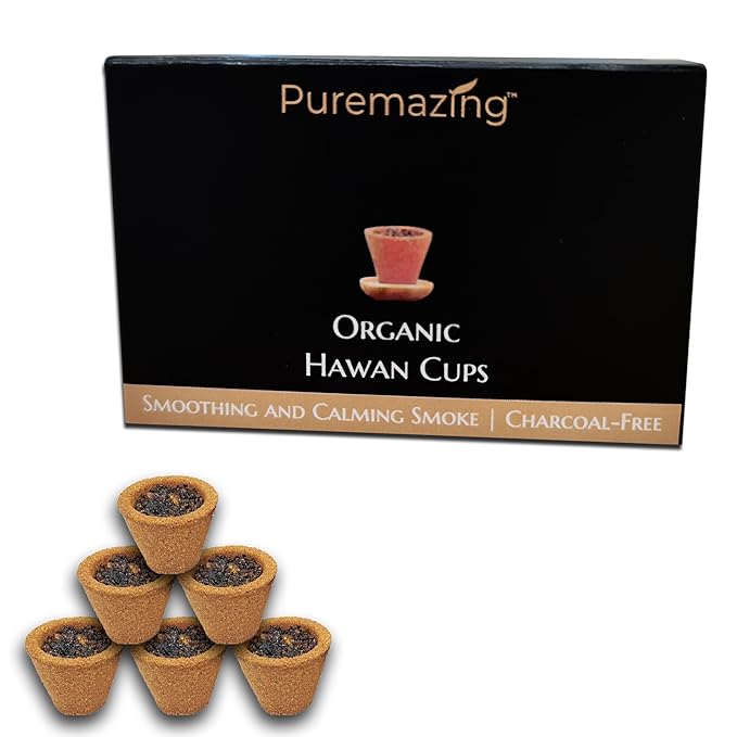 Puremazing Sambrani Cups  | Natural Havan Cups |  Cups for Pooja & Festivals
