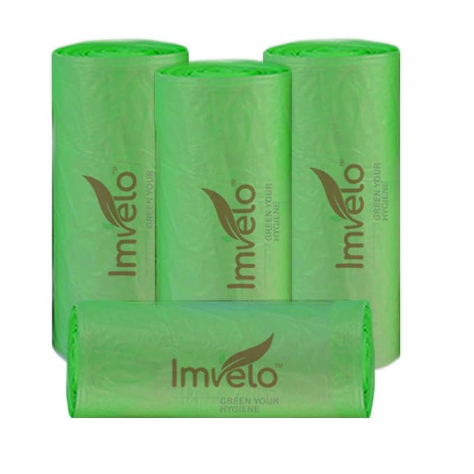 Imvelo Green Your  Oxo Biodegradable Garbage Bags  |  Medium Size | Dustbin Bag With Eco Friendly