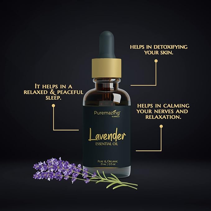 Puremazing Essential Oil | 15ml | Natural Essential Oil | Instant Refreshness | Essential Oil for Diffusers & Skin