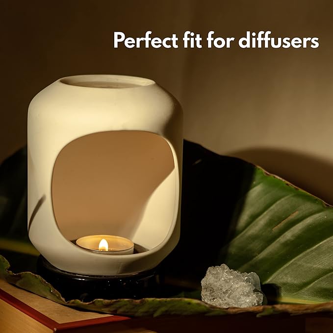 Puremazing Scented Soy Wax Tealight Candles|Smokeless & Non Toxic | Candles for Home Décor