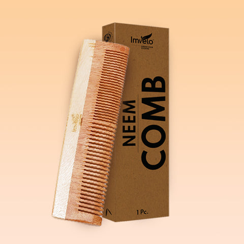 Imvelo Dual Tooth Neem Wood Comb