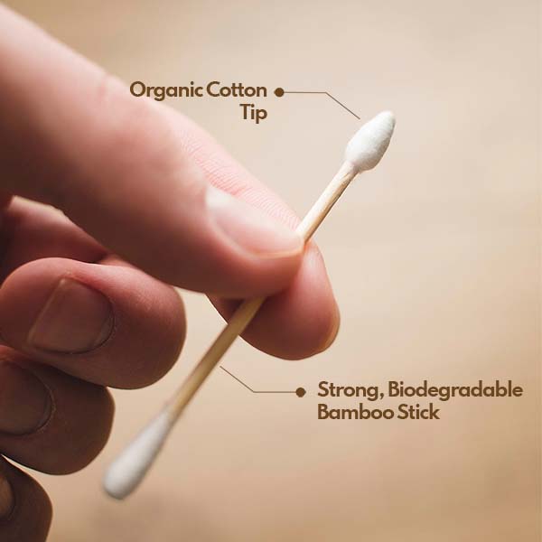 Imvelo Bamboo Cotton Earbuds/Swabs